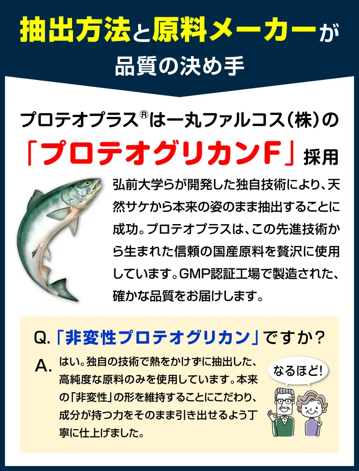 米国特許取得原料UC-II 非変性2型コラーゲン 鶏胸部軟骨からの特殊抽出法